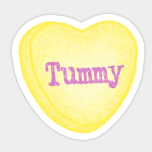 Tummy SweetHeart Sticker